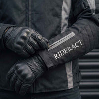 RIDERACT motorcycle jacket with ce armors