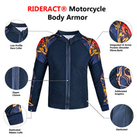 infographics of motorbike shirt