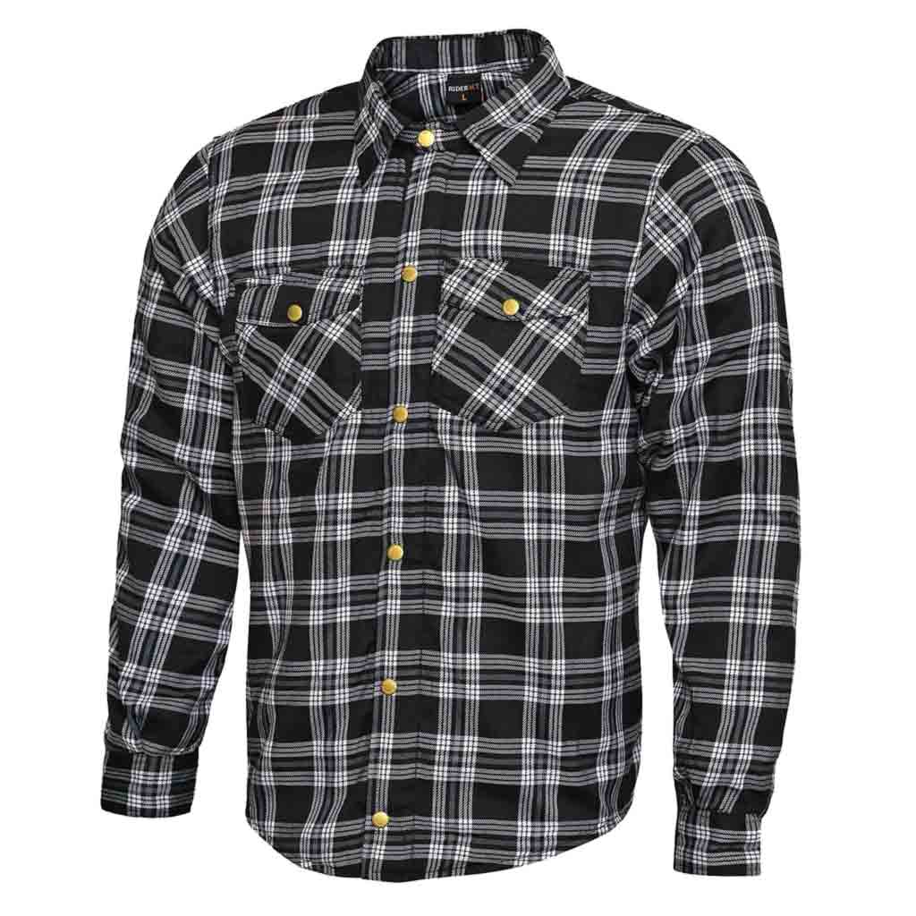 motorcycle flannel shirt