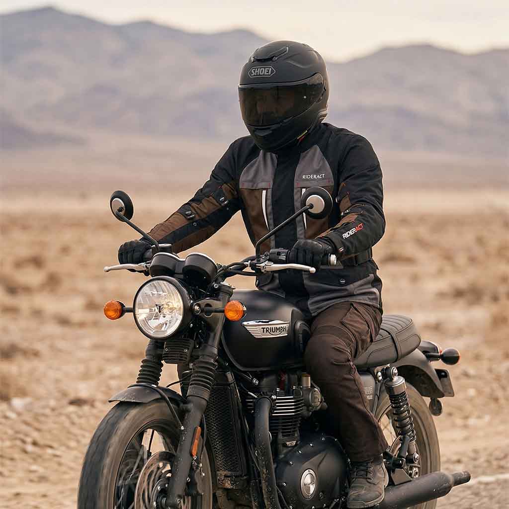 RIDERACT® Textile Waterproof Touring Jacket Expeditor
