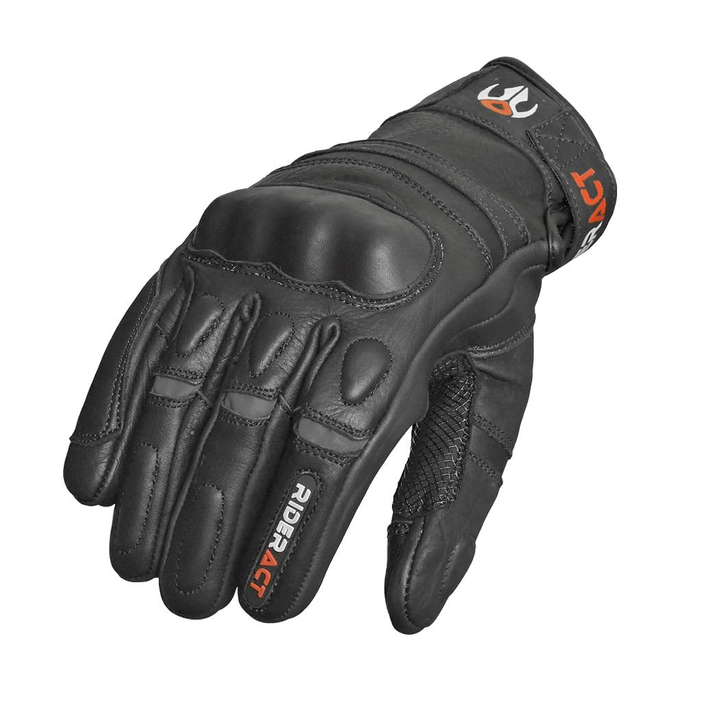 RIDERACT leather moto gloves SB2-Pro