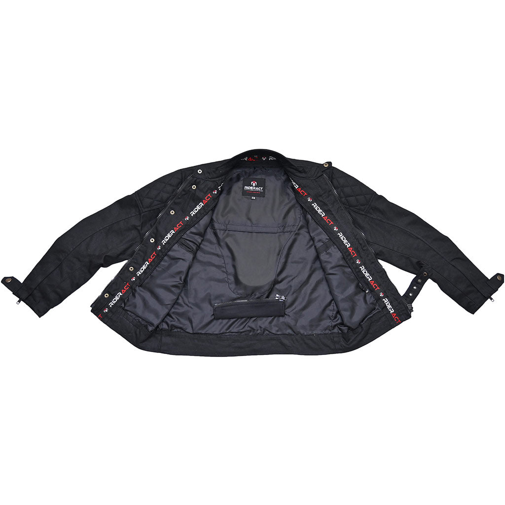 Biker Jacket CE standard size internal Armour pockets