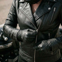 leather riding jacket