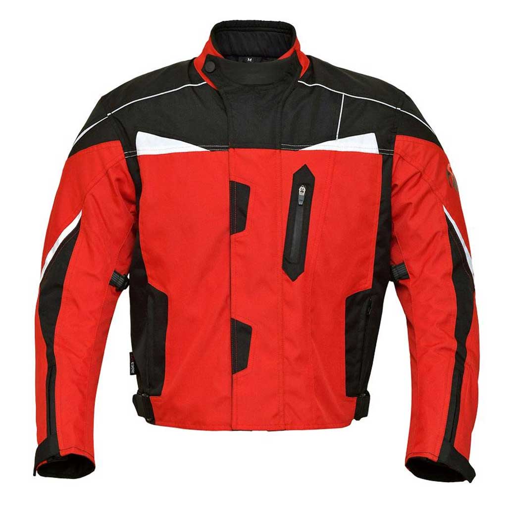 RIDERACT Motorcycle jacket waterproof evolve red
