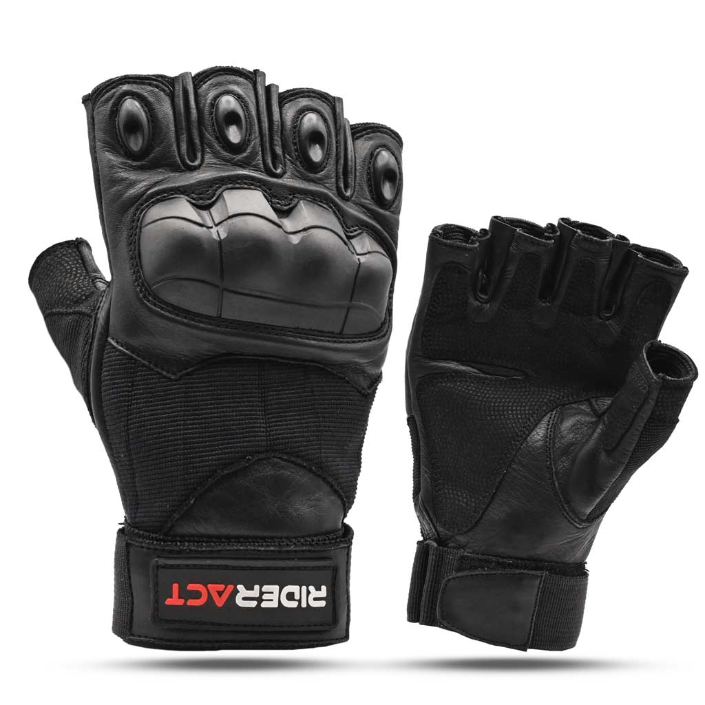 fingerless motorcycle gloves