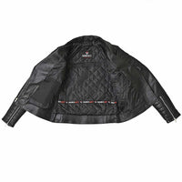 Leather biker Jacket Women