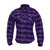 RIDERACT® Women Reinforced Flannel Shirt Road Series