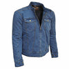 RIDERACT Denim Kevlar Jacket Blue