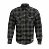 RIDERACT® Men’s Flannel Reinforced Grey Checked