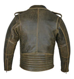 Vintage Motorcycle jacket back