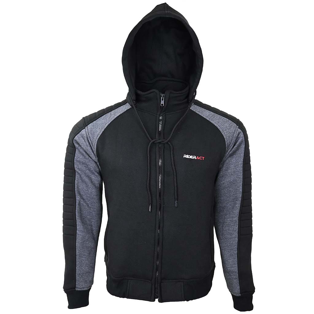 Kevlar Motorcycle Hoodie | Warden Armoured Hoodie – RIDERACT®