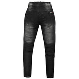 RIDERACT Ladies Jeans Motorbike Riding Pant Black