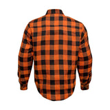 Motorcycle Kevlar Shirt back pose