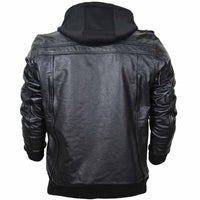 Leather Motorcycle jacket zipper air vents