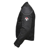 RIDERACT® Textile Motorbike Jacket Classic Black