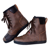 RIDERACT motorcycle sneakers brown