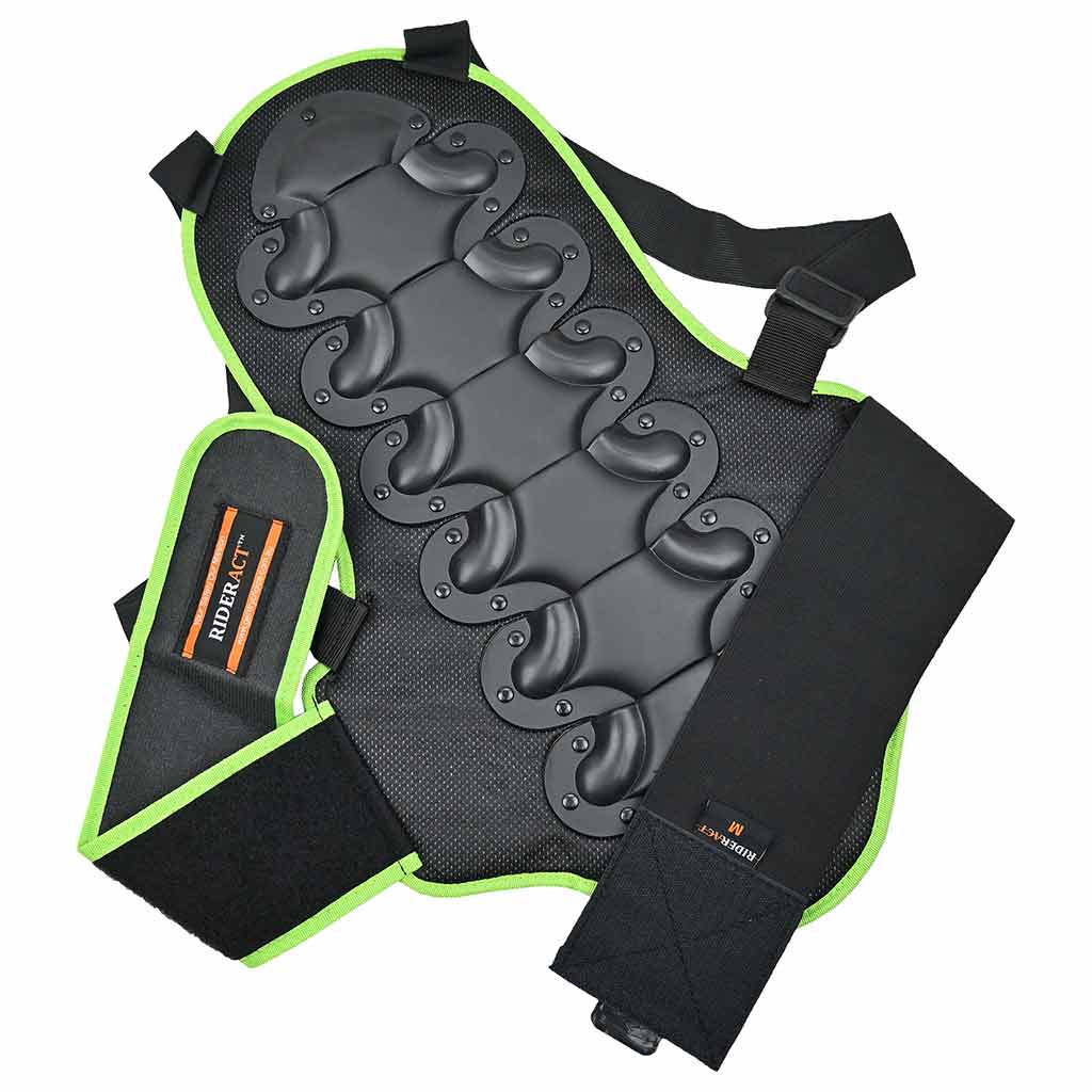 Spine protection gear for bikers
