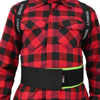 Biker spine safety gear