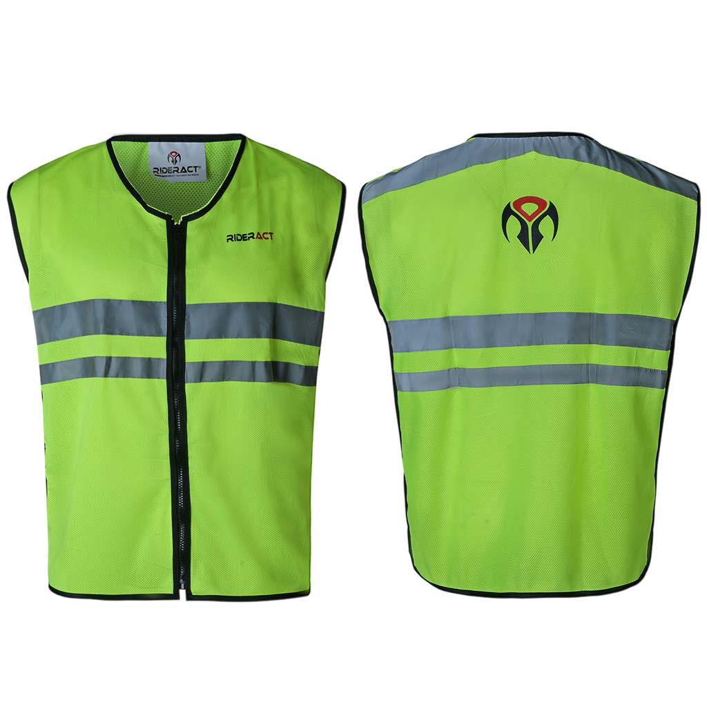 high vis biker vest