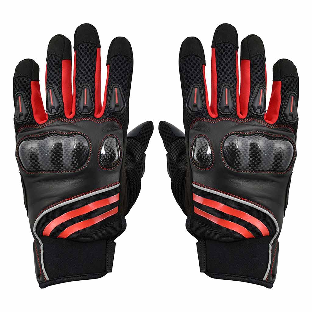 Summer motorbike gloves 