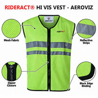 Infographics Hi Vis Vest Motorcycle Clothing