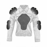 Internal CE standard size armor pockets Biker jacket  for Women 