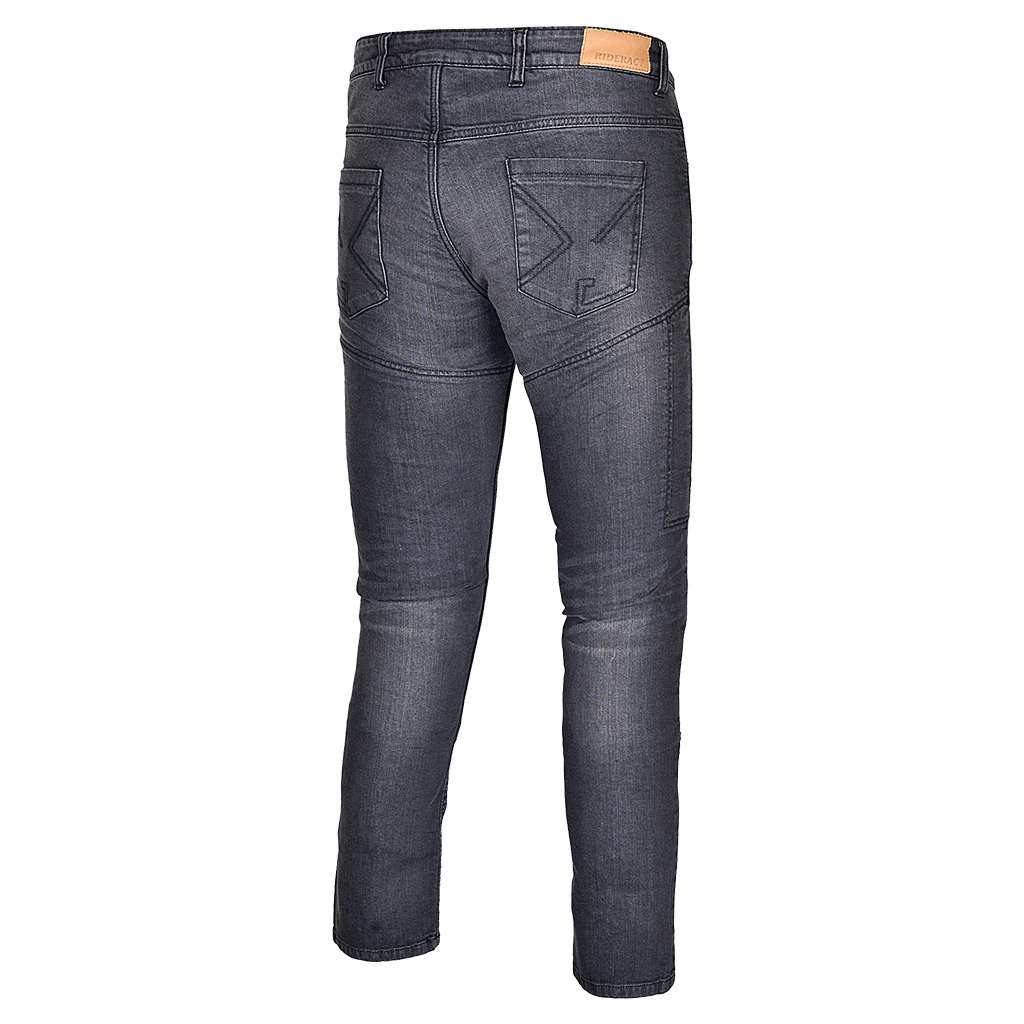 motorcycle pants DuPont Kevlar Lined Men Slim Fit Jeans Back View