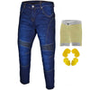 RIDERACT® Mens Biker Jeans Reinforced with Aramid Fibre