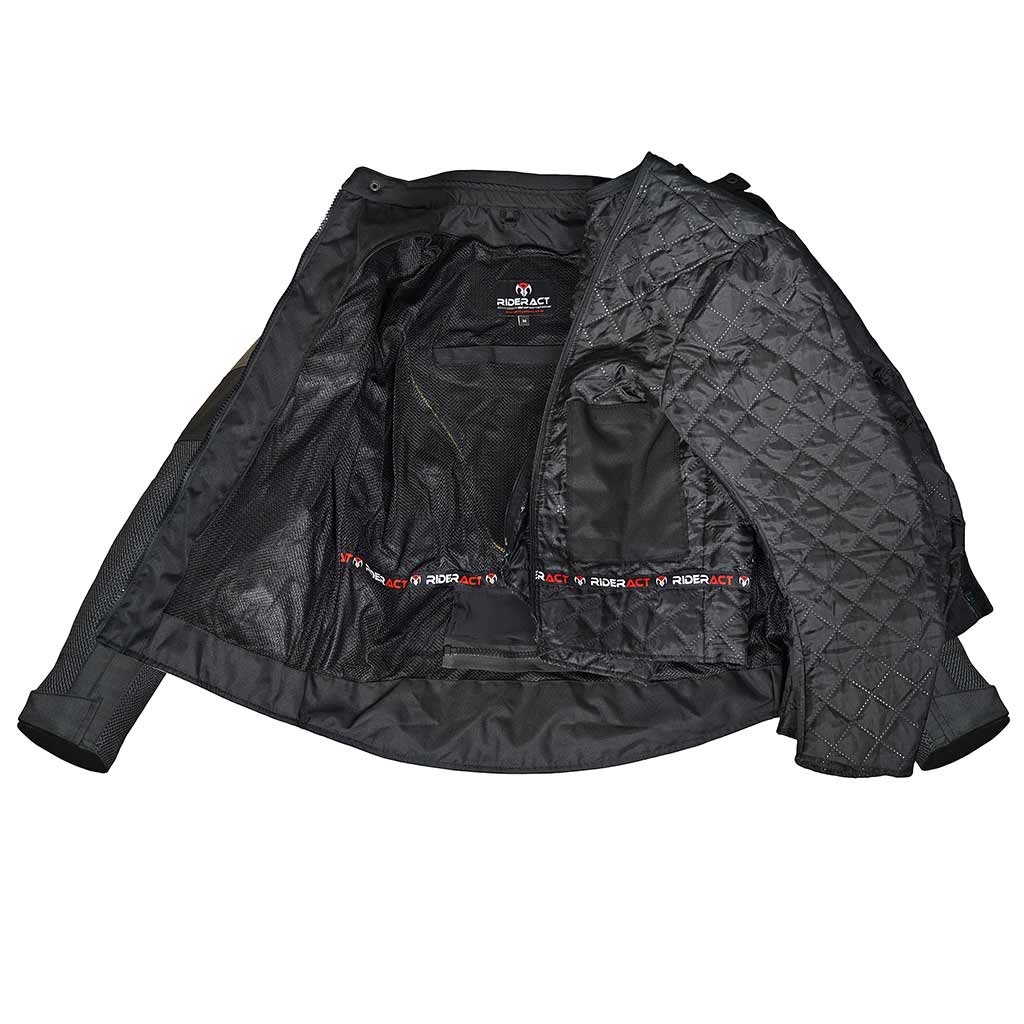 Motorbike Jacket Internal partitioned money pocket