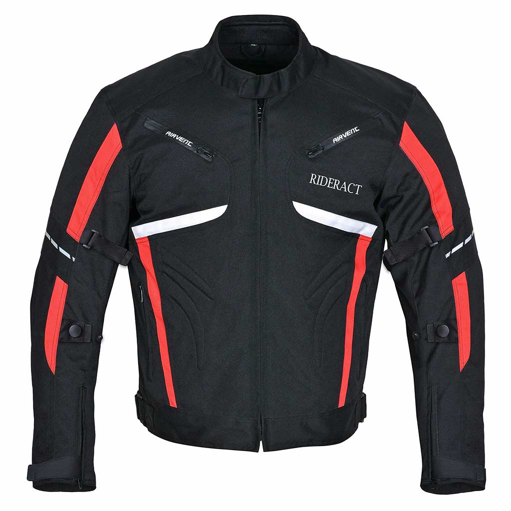 Waterproof Motorcycle jacket Front 
