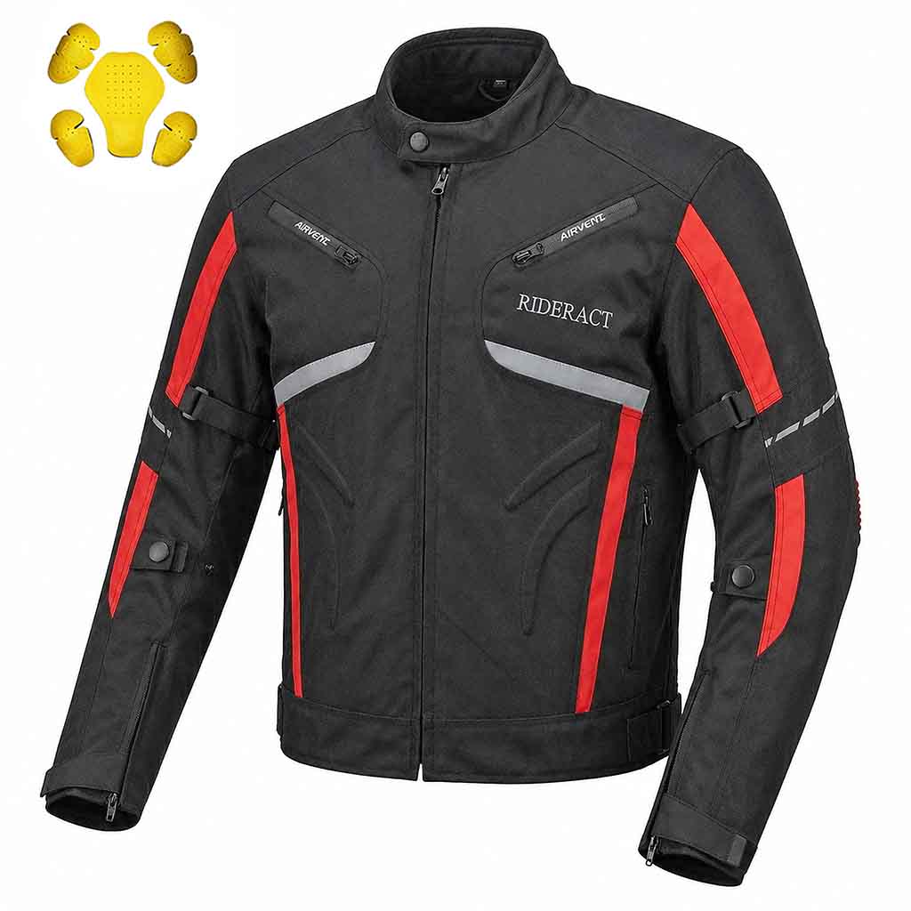 Waterproof riding jacket Retro