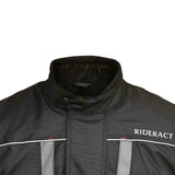 Riding Jacket Stud Closure Button  Collar