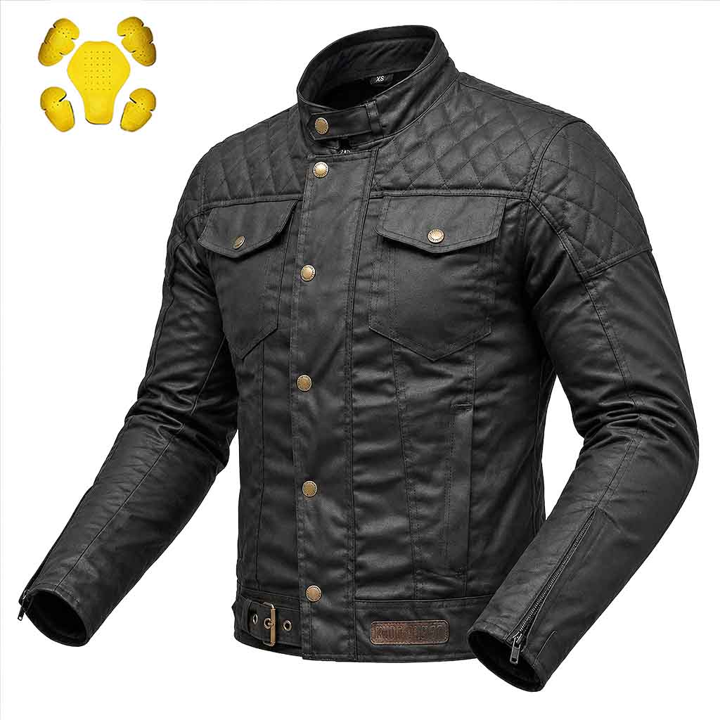black motorcycle jacket 