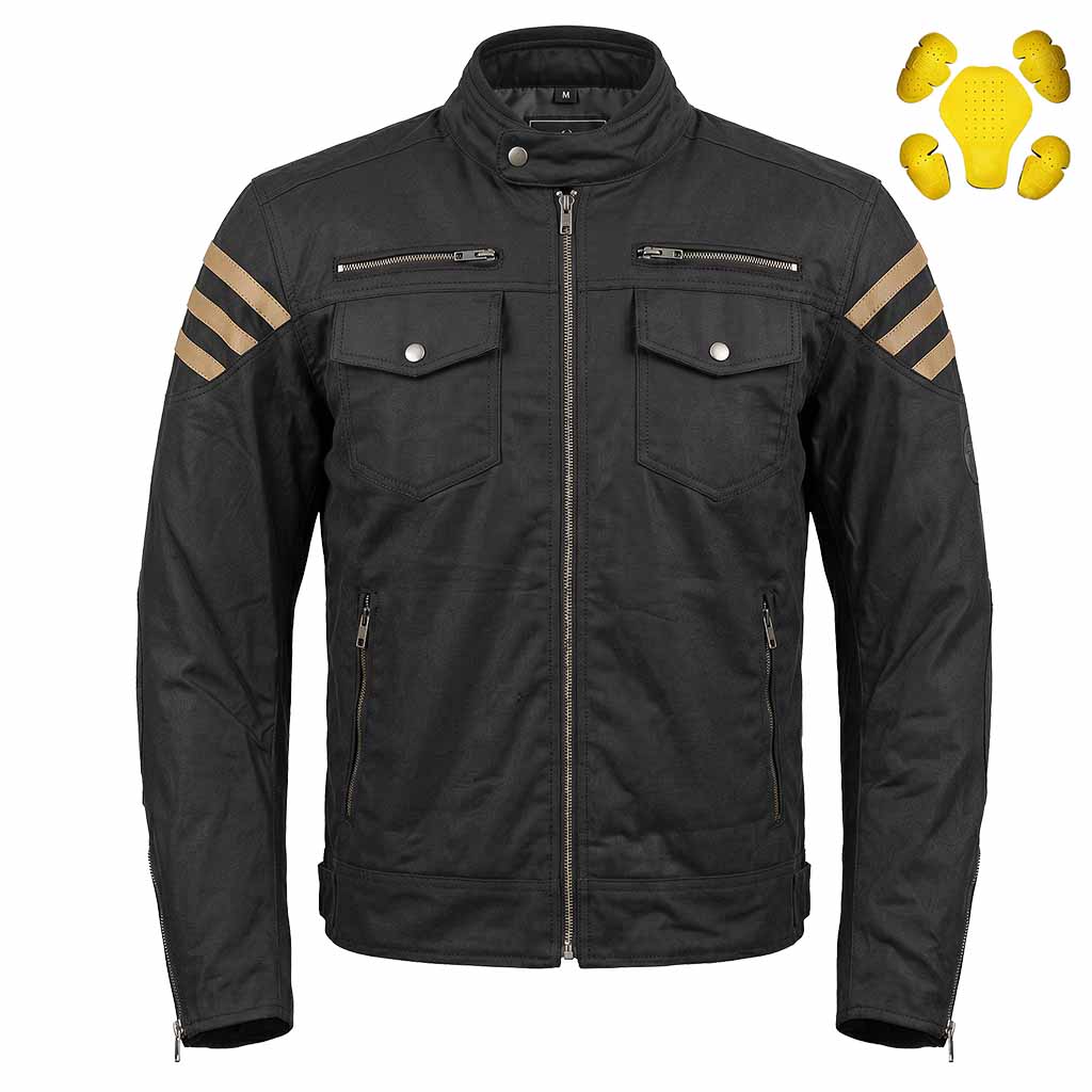 RIDERACT® cotton waxed jacket