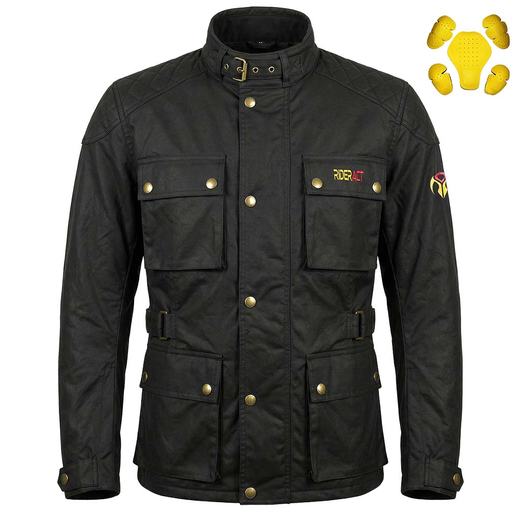 Touring Waxed Cotton Jacket Zacota