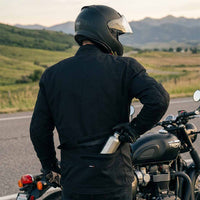 Waxed Cotton Motorcycle Jacket