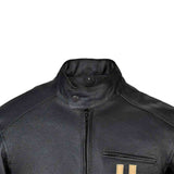 Touring Leather Jacket  men Colar 