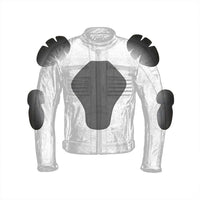 CE standard size internal Armor pockets Motorbike Jacket
