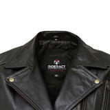 Women Leather Motorcycle Jacket 