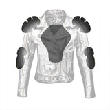 Ladies Armored Women Moto jacket