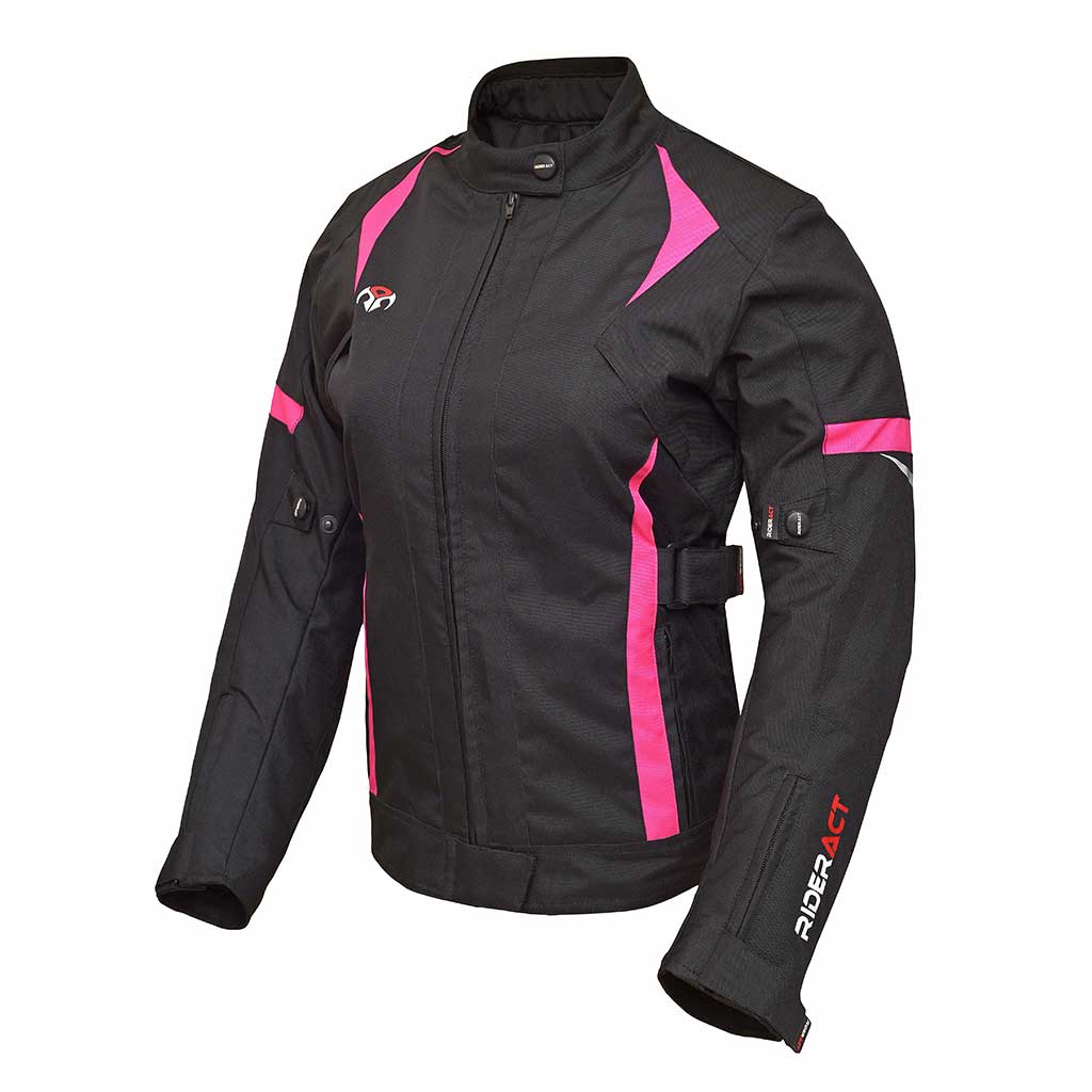 RIDERACT Women Motorcycle Jacket Waterproof
