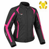 womens motorcycle textile jacket