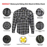 Motorbike Kevlar Shirt Infographics 