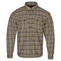 kevlar shirt  motorcycle riding reinforced shirt brown khaki 