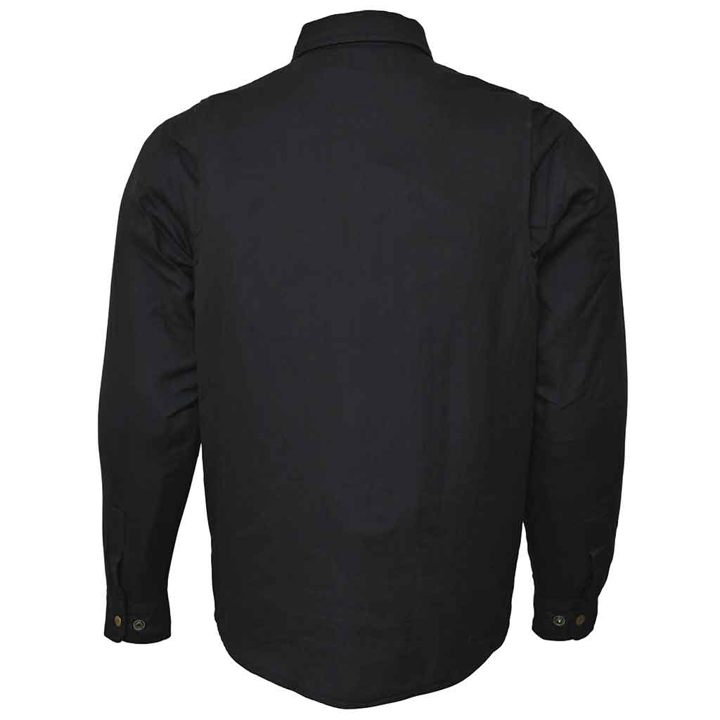 Kevlar Lined Reinforced Shirt Black