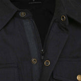 Zipper and Button Closure Kevlar Shirt 