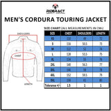 Summer Motorcycle Touring Jacket Waterproof Size Chart   
