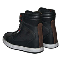 motorcycle boots black sneakers 