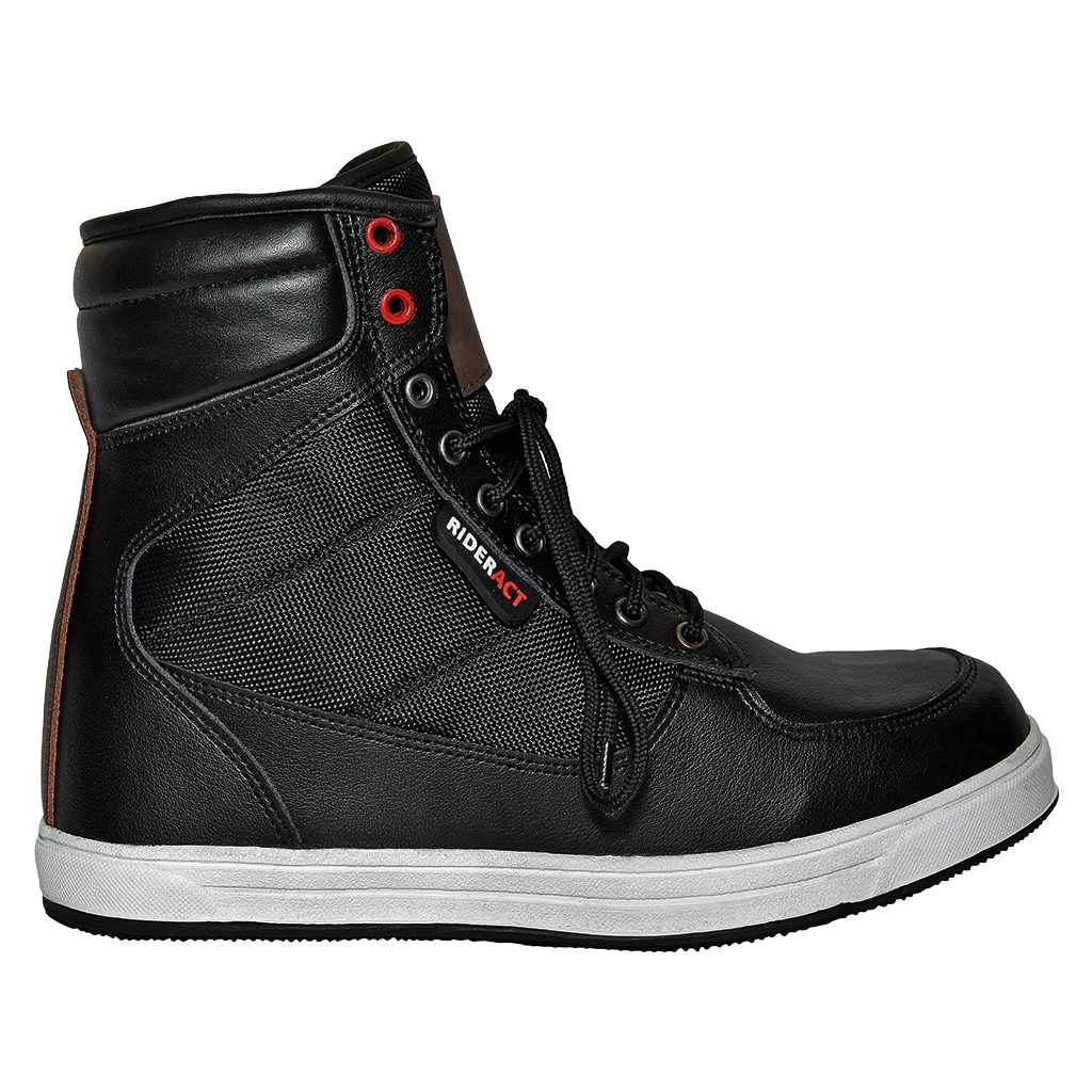 Rideract black sneakers boots