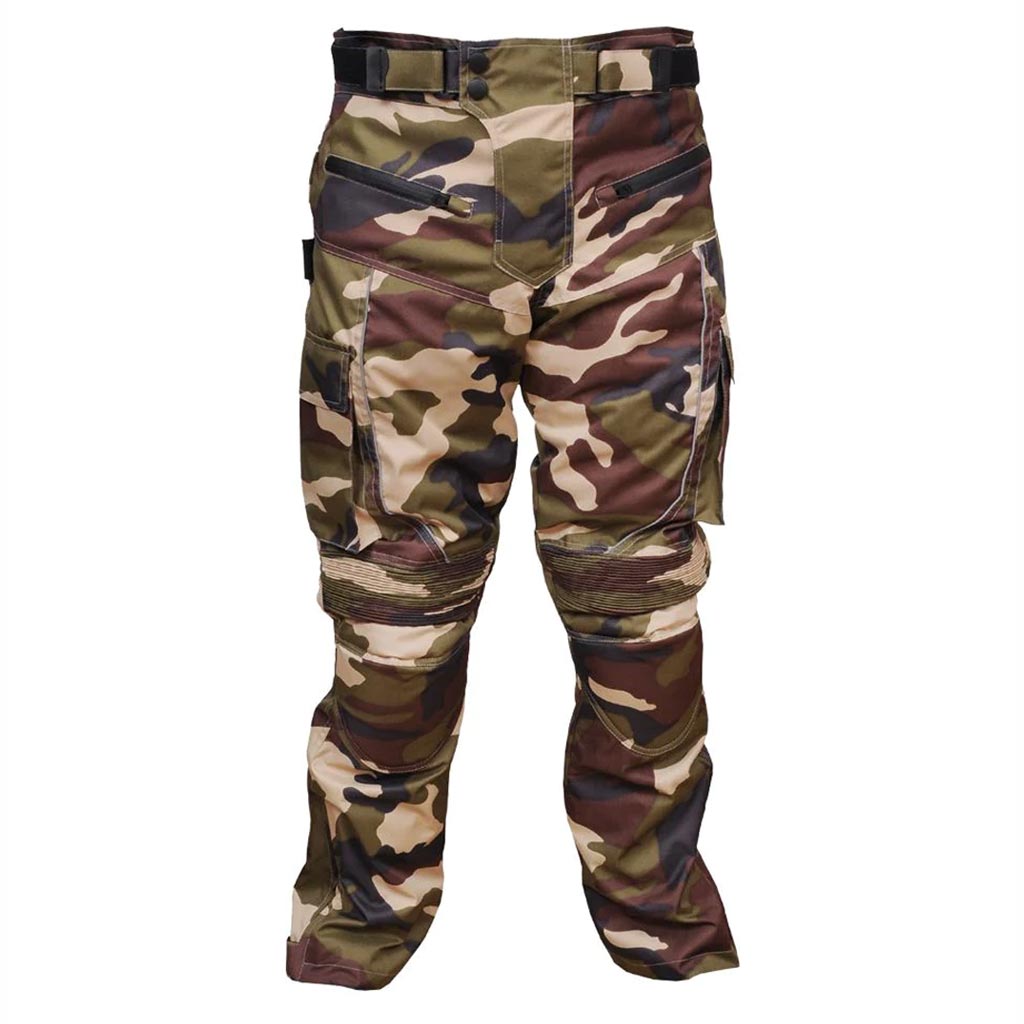Motorcycle Safety Men Cordura Pant Green